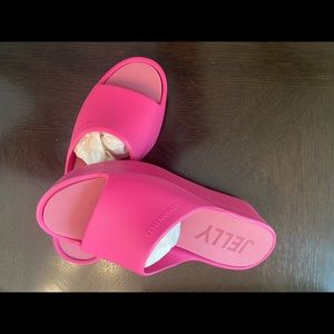 Lemon Jelly Sunny Fuchsia Slides